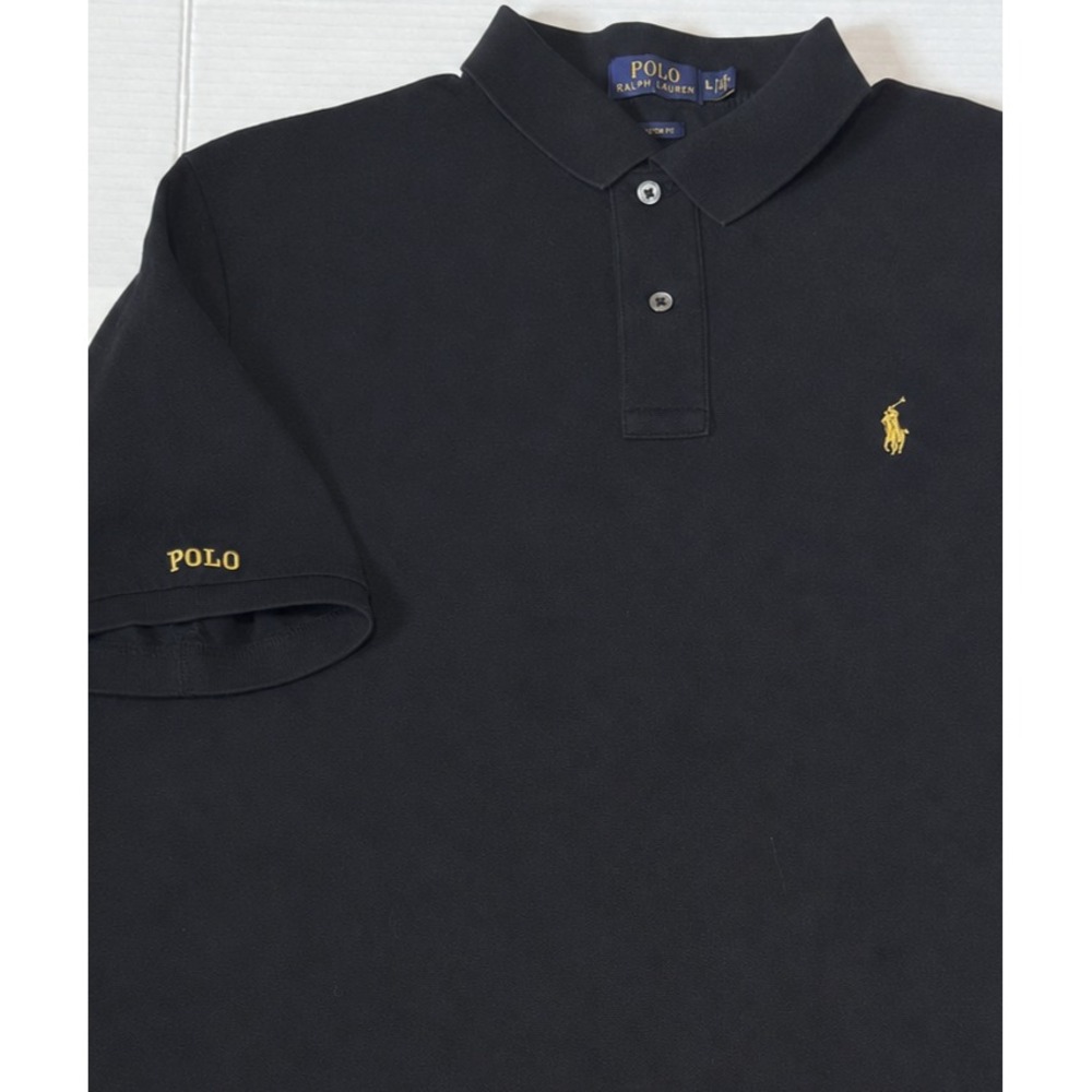 POLO RALPH LAUREN Classic Fit - Men's Shirt - Short Sleeve Embroidered Logo - XL